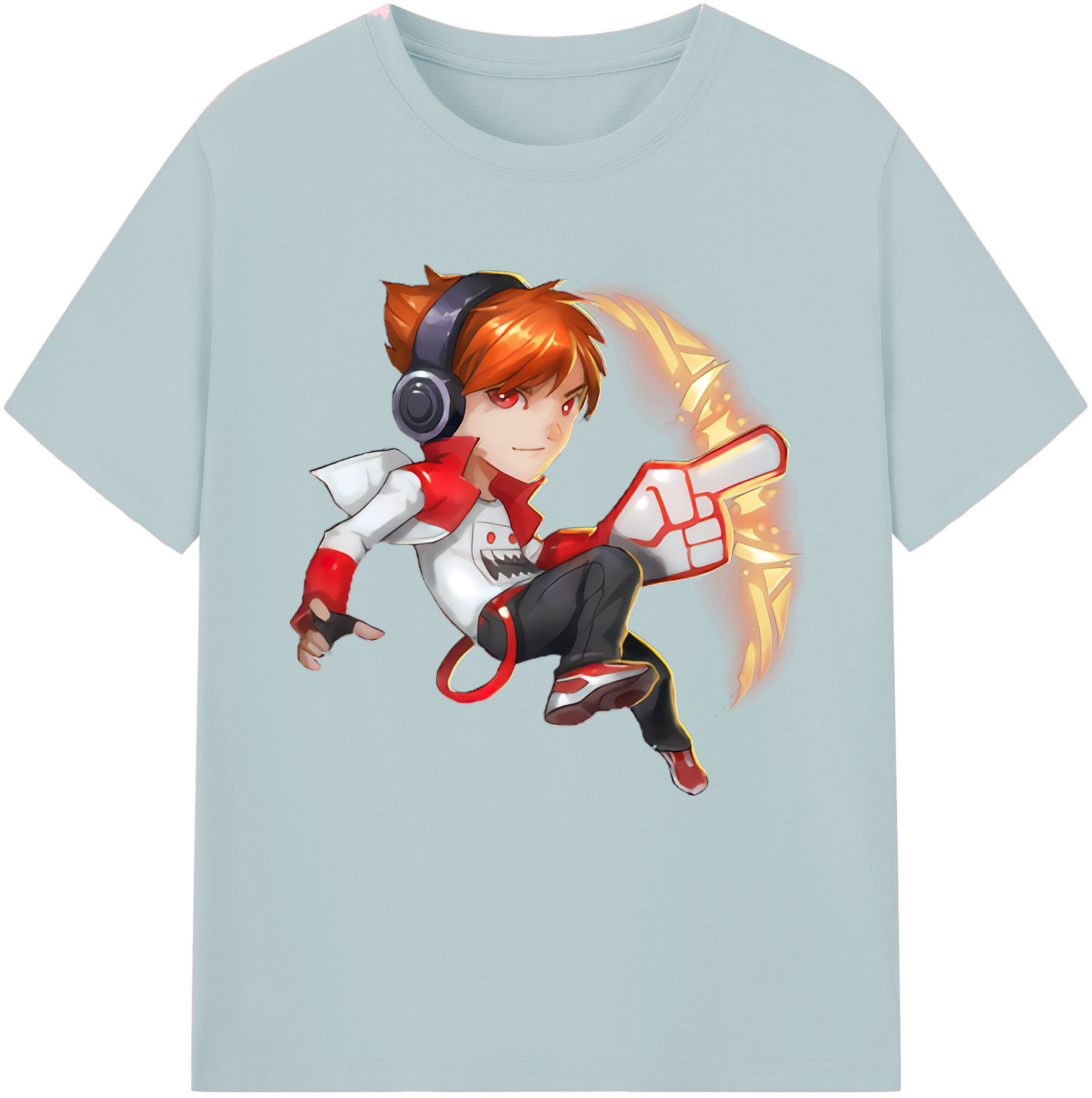 リーグ・オブ・レジェンド League of Legends LOL 綿100％半袖Tシャツ（フロントプリント）
